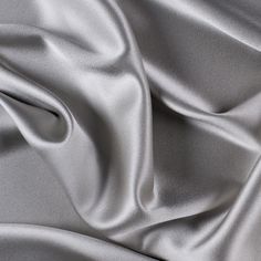 Moonstruck Silk Crepe Back Satin Mood Fabrics, Gray Aesthetic, Gray Silk, Color Textures, Silk Crepe, Fashion Fabric, Fabric Width, Satin Fabric, Silk Satin