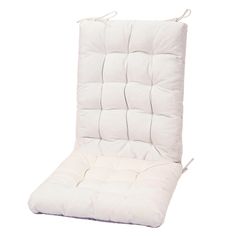 PRICES MAY VARY. Not include chair. Size: Back Cushion (24 x 17 x 2.5 inches), Seat Cushion (17 x 17 x 2.5 inches). Appearance: Back Cushion with 4 ties, Seat Cushion with non skid slip backing. Fabric: Premium fabrics and padding make you feel soft and comfortable. Filling: 100% polyester provides sufficient support, more fluffy after washing and drying. Care: Machine wash, Tumble dry or Hanging to dry. Important

 Not include chair.
 Packaging: Our chair cushions use disposable packaging to en Rocking Chair Cushion, Cushion Chair, Chair Desk, Rocking Chair Cushions, Office Chair Cushion, Room White, Kitchen Chair, Outdoor Seat Cushions, Patio Furniture Cushions