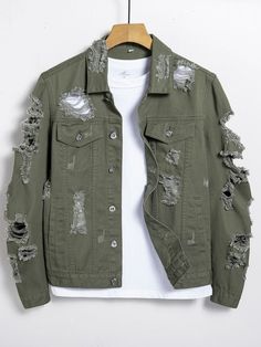 Men Jackets, American Denim, Jackets For Men, Denim Jacket Men, Denim Jackets, Jackets Online, Green Fashion, Mens Denim