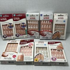 Everlasting,French,Nude,Jewel Jelly,Natural,Acrylic,French,Choose!New!! Choose As Many As You Want !! I Have A Lot Of Repeats So Choose As Many As You Want, The More You Buy The Better Deal You Can Get!! I Can Sell More Or Less, Just Send Me A Message. French Nails Natural, Nails French Tip Short, Nails New York, Kiss Glue On Nails, Acrylic French Nails, Kiss Nails Kit, French Tip Short, Press On Nails French Tip, Kiss Press On Nails