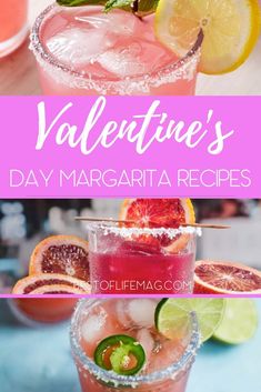 valentine's day margaritas are the perfect way to celebrate with friends and family