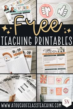 free teaching printables for teachers to use in their homeschool or classroom