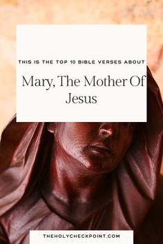 mary the mother of jesus with text overlay