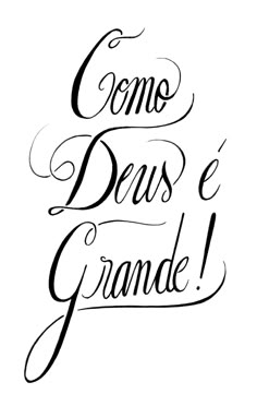 some type of lettering that says come devs e grande