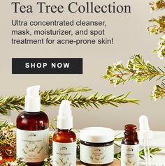 So excited about this new collection at 100% Pure! Tea tree is a great clenser and it's all natural. Affiliate Disclosure: This is an affiliate link. You can buy products at no additional cost to you, which may earn me fees. Tea Tree, So Excited