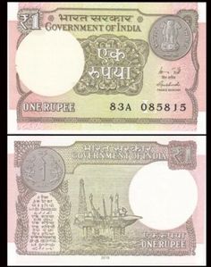 INDIA 1 Rupee, 2018, P-108, UNC World Currency  | eBay Old Coins For Sale, World Currency, Indian Currency, Sell Old Coins, Old Coins Value, Banknote Collection, Currency Design, Iphone Giveaway, Currency Note