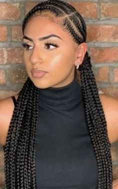 Braided Hairstyles For Black Women Cornrows, Goddess Braids Hairstyles, Quick Natural Hair Styles, Braids Hairstyles Pictures