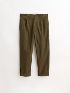 Mens Pleated Pants, Button Fly Pants, Pleated Pant, Alex Mill, Herringbone Fabric, Flat Front Pants, Recycled Denim, Pleated Pants, Khaki Chinos