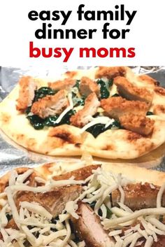 an easy dinner for busy moms