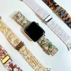 Resin Apple Watch Band Bracelet for Women iWatch Band 41mm 45mm 49mm Series 9 8 7 6 Apple Watch Strap 38mm 40mm 42mm Series 1 2 3 9 ❤Pretty Design: Watch band will make your watch receive many compliments, which is the best choice for watch decoration. It makes your watch look luxury and attractive. ❤Band Material: Made of premium material, well polished, robust to use. Good gift for multifarious watch band lovers, well fits with different outfits and occasions. ❤Easy to adjust: You could easily Watch Band Bracelet, Bracelet Apple Watch, Band Bracelet, Apple Watch Strap, Pretty Design, Apple Watch Band, Bracelet For Women, Watch Strap, Apple Watch Bands