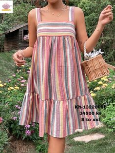 Trendy Dresses Summer, Girls Attire, Short African Dresses, Plus Size Dress Outfits, Stylish Short Dresses, Desi Fashion Casual, High Fashion Outfits, Stripped Dress, Fashionista Clothes