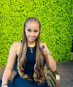 Golden Cascade Cornrow Braids with Loose Curls . . . #braiding #BraidsForDays #braidsconnect Fulani Braids Inspo 2024, New Cornrow Hairstyles 2024, French Curls Cornrows, Braided Cornrow Hairstyles 2024 Trends, African Braids Hairstyles 2024, Trending Braids 2024, Trending Cornrows Hairstyles, Cornrow With Curls, 2024 Braids For Black Women