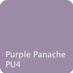 purple panache with the words purple panache written in white on an off - white background