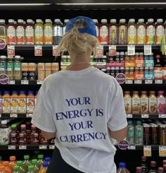 Your Energy Is Your Currency T-Shirt This item is individually MADE TO ORDER just for you! If you want an oversize fit, please size up from your original size. * I T E M * I N F O* ✦ Unisex, soft cotton shirt and quality long lasting print ✦ Shirts are true-to-size for UNISEX fit. If you want an oversize look size up from your original size. ✦ Please see size guide in the listing photo for all measurements and information. ✦ We DO NOT accept returns, exchanges, or refunds for incorrect fit, so please choose your size wisely! ✦ Colors may differ slightly due to different user monitor and screen settings. * C A R E * ✦ Items should be washed on DELICATE cycle and inside out to maintain the quality of your design. ✦ Tumble dry on LOW. Do not iron. ✦ We are NOT responsible for damage to produc Your Energy Is Your Currency, Positive Tees, Samantha Jones, Word Shirts, Pastel Outfit, Emma Chamberlain, Grunge Look, Aesthetic Shirts, Sarah Jessica Parker