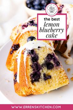 A delicious Homemade Lemon Blueberry Bundt Cake recipe that's super moist, buttery, bursting with juicy blueberries, and topped with decadent lemon cream cheese icing.
This is one of the best dessert cakes you will make!! Perfect for Summer!

Head to errenskitchen.com for easy, delicious, and even quick recipes for breakfast, lunch, dinner, drinks, and desserts! Lemon Blueberry Bundt, Lemon Blueberry Bundt Cake, Blueberry Bundt, Delicious Lemon Cake, Lemon Blueberry Cake, Blueberry Bundt Cake, Blueberry Cake Recipes, Citrus Recipes, Lemon Cream Cheese