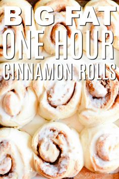 1 Hour Cinnamon Rolls, One Hour Cinnamon Rolls, Homemade Cinnamon Rolls Easy, Quick Cinnamon Rolls, Cinnamon Roll Recipe Homemade, Rolls Easy, Cinnamon Rolls Easy, Homemade Cinnamon Rolls, Cinnamon Rolls Homemade