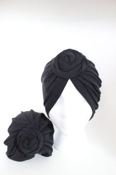 "♥Mommy and me turban headwrap ♥Beautiful soft black color,  both made out of cotton ♥Very stretchy mommy turban measures approx 21\" in diameter ( one size fits all)  and baby turban is  one is 17\" in diameter (up to 24 months) ♥So beautiful in person to match with your little one  ♥One size fits all ♥Please convo me for custom orders ♥ All items shown in my store are ready to ship  ♥Smoke free and pet free home studio ♥Favorite Fashionistas head piece a full head Turban hat ♥Stretch fabric, o Black Turban, Bohemian Hats, Cotton Turban, Head Turban, Baby Turban, Gift Photo, Turban Headwrap, Head Jewelry, Turban Hat