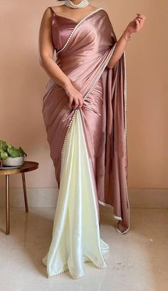 Sarees For Girls, Traditional Indian Dress, Half Saree Designs, Long Dress Design