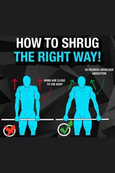 how to shrug the right way info graphic on black and white background with text