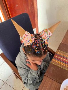 Easter Hairstyles For Kids, Easter Hair Bow, Crazy Hair Day At School, Crazy Hair Days