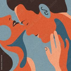 Stock Image: Couple in love. Romantic lovers portrait. Abstract colored spots face Romantic Lovers, Portrait Abstract, Image Couple, Couple In Love, Spots On Face, Love Romantic, Couple Art, Couples In Love, Screen Savers