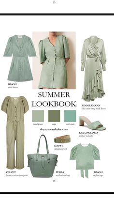 Soft Autumn Swimwear, Soft Autumn Summer Outfits, Makeup Soft Autumn, Muted Color Outfits, Soft Autumn Capsule Wardrobe, Soft Autumn Color Palette Outfits, Soft Summer Outfits