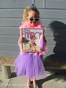 Fancy Nancy Costume for World Book Day Literature Costumes, Book Week Characters, Girl Book Characters, Fancy Nancy Costume