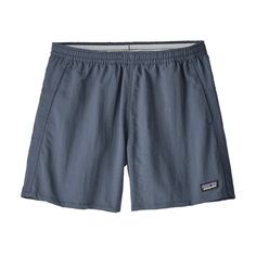 W's Baggies™ Shorts - 5", Dolomite Blue (DLMB) Patagonia Baggies Women, Patagonia Baggies, Patagonia Shorts, Gap Fit, Active Shorts, Water Repellent Fabric, Patagonia Womens, Cotton Shorts, Patagonia