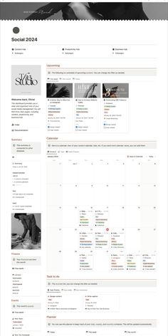 Free Notion Templates Notion 2023, Social Media Planning Template, Notion Organization, Editorial Calendar Template, Social Media Planner Template, School Planner Template, Brand Proposal, Planner Content, Study Core