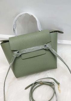 Debbie Top Handle Nano Bag Dark Green Bag Dark, Dark Green