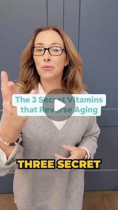 Dr. Janine Bowring, ND on Instagram: "The 3 Secret Vitamins that Reverse Aging
 
Discover the ultimate anti-aging vitamins you need to know about! Dr. Janine shares her expert knowledge on the most effective vitamins to combat signs of aging, revealing the secrets to a more youthful and radiant you. From reducing fine lines and wrinkles to boosting collagen production, find out which vitamins are essential for a glowing complexion. Get ready to unlock the power of anti-aging and take control of your skin health with Dr. Janine’s expert guidance. #antiaging #beauty" Anti Aging Vitamins, Reverse Aging, Boost Collagen Production, Glowing Complexion, Skin Health, Aging Signs, Anti Aging, Wrinkles, Vitamins