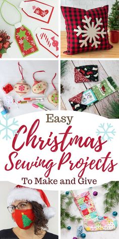 easy christmas sewing projects to make and give