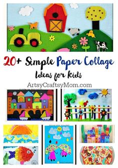 paper collages for kids to make