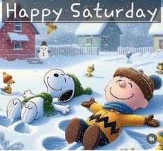 Happy Saturday Snoopy, Snoopy Happy Saturday, Saturday Snoopy, Snoopy Happy Dance, Weekend Greetings, Snoopy Birthday