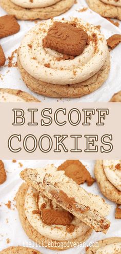 biscoff cookies with frosting Crumbl Cookie Copycat Mallow Creme, Best Crumbl Cookie Recipes, Crumbl Brookie Recipe, Cookie Butter Crumbl Cookies, Copycat Crumbl Biscoff Cookies, Biscoff Crumble Recipe, Cookie With Frosting Recipes, Crumbl Cookie Copycat Biscoff, Crumble Biscoff Cookie