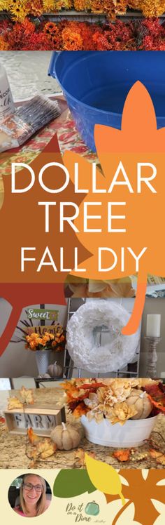 the dollar tree fall diy