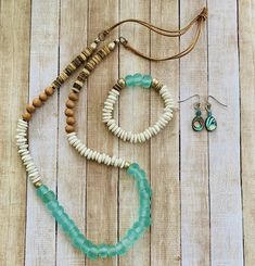 We love @nellieprattjewelry from #IG! #TheBeadChest #EthicallySourced #Jewelry #Chic #AfricanBeads #StoneBeads #DecorativeBeads #Turquoise #DIY #Boho #JewelryBlogger #BeadMaker #HealingStones #CrystalJewelry #HomeDecor #InteriorDesign #DIYDecor #UpcycledJewelry #RomanGlass #Handmade #HandmadeJewelry #Turquoise #PrayerBeads #WomensFashion #Beauty #MensFashion #Weaving #DIYCrafts #Necklace #BeckyOwens #Agate #FusedGlass #BeckyOwensStyle Bohemian Beaded Necklaces For Jewelry Making, Bohemian Beaded Necklaces With Large Recycled Glass Beads, Recycled Glass Spacer Beads Jewelry For Jewelry Making, Recycled Glass Beaded Necklaces With Round Beads As Gift, Turquoise Recycled Glass Jewelry For Crafting, Artisan Beaded Necklaces With Recycled Glass Large Beads, Spacer Beads Jewelry With Recycled Glass For Jewelry Making, Recycled Glass Beaded Necklace With Round Beads As Gift, Bohemian Jewelry With Recycled Glass Round Beads