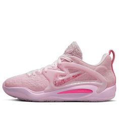 Nike KD 14 EP 'Aunt Pearl' DC9380-600 - KICKS CREW Nike Kd 15, Vball Shoes, Zapatillas Nike Basketball, Vb Shoes, Pink Basketball Shoes, Nike Volleyball Shoes, Bb Shoes, Best Volleyball Shoes, New Basketball Shoes