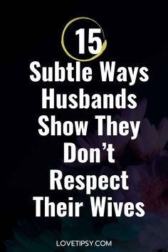 It��’s painful to feel unappreciated or dismissed in your marriage. These 15 heartbreaking signs, from frequent arguments to passive-aggressive behavior, reveal when respect has faded in a relationship. This pin also offers insight into the next steps you can take to address the issue and find solutions. #LoveAndRespect #MarriageMatters #HealthyRelationships #MarriageAdvice #CouplesSupport #RelationshipGrowth #BuildingRespect #MarriageHelp #RespectInMarriage #MarriageGoals