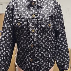 Like New Item Wore Maybe Two Times My Lost Your Gain Louis Vuitton Jeans, Louis Vuitton Jacket, Lv Sneakers, New Item, Shirt Jacket, Jean Jacket, Mens Jackets, Jackets & Coats, Like New