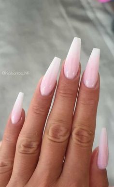 Organization Makeup, Ombre Acrylic Nails, Ombre Nail Designs, Makeup Idea, Pretty Nail Art Designs, Makeup Eyes, Pretty Nail Art, Makeup Wedding, Pink Nail