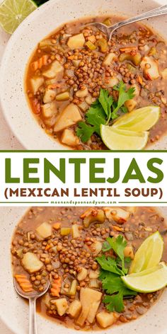 This comforting, Mexican-inspired dish, known as “Sopa de Lentejas,” is a traditional lentil soup full of rich, hearty flavors. Slow-cooked to perfection, every spoonful warms the soul with its cozy deliciousness! Mexican Lentils, Best Lentil Recipes, Gluten Free Mexican Recipes, Lentil Recipe, Southwestern Recipes, Hot Cocoa Recipe