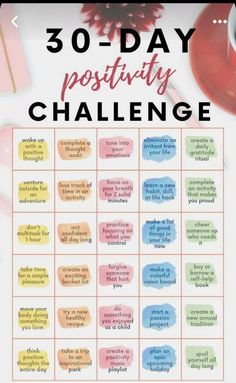 Positivity Challenge, Healthier Habits, Wellness Challenge, Notes Journal, Self Care Bullet Journal, Vie Motivation, Positive Lifestyle, Life Thoughts, Bible Knowledge