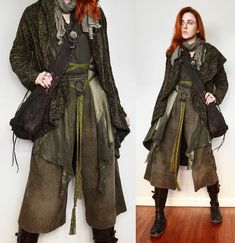 Renfaire Outfit Goblin, Scavenger Aesthetic Outfit, Forest Explorer Outfit, Time Keeper Outfit, Modern Druid Fashion, Wilderness Outfit, Goblin Town, Goblincore Fashion