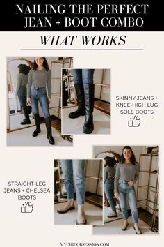 Your Guide on How to Wear Ankle Boots (and More) With Jeans, Plus Tips for Always Getting It Right - MY CHIC OBSESSION How To Style Mid Calf Boots, Levis 501 Cropped Jeans, Trendy Mom Outfits, My Chic Obsession, Ankle Boots With Jeans, Rolled Cuff Jeans, Cuff Jeans