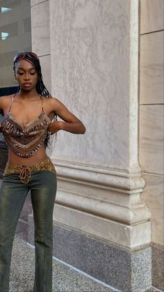 Cochella Outfits Black Women, Black Festival Outfit, Cochella Outfits, Street Style Outfits Casual, Earthy Outfits, Music Festival Outfits, Coachella Outfit