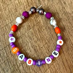 Star Wars Bracelet Sabine Wren Handmade New Without Tags Always Open To Bundles And Offers! Star Wars Bracelet, Kandi Singles, Bracelets Inspiration, Sabine Wren, Disney Bracelet, Kandi Bracelets, Star Wars Rebels, Stuff I Need, Bracelet Ideas