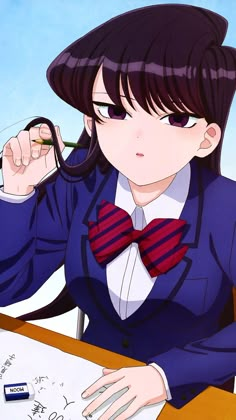 Komi Shouko, Komi-san Wa Komyushou Desu, Komi Can't Communicate, Komi Cant Communicate, Komi San, Wallpaper Animes, Anime Angel, Neon Genesis Evangelion