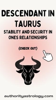 a black and white poster with the words descend in taurus