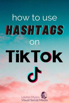 the title for how to use hashtags on tiktok